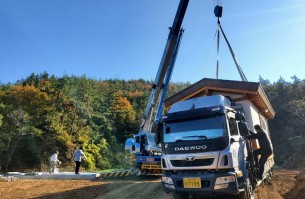 전남 완도군 신지면 이동식 황토주택 6평 고급형 시공